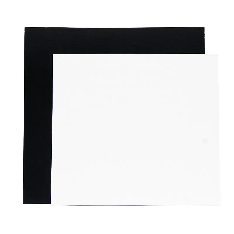 White/Black Square Cake Board 34 x 34 cm, Pack of 50