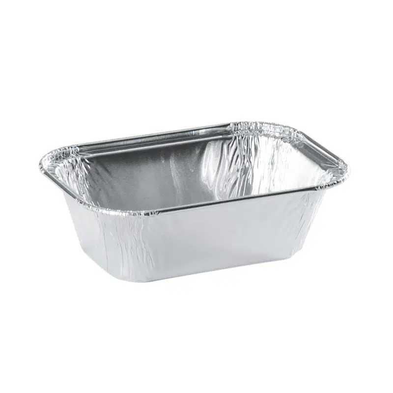 Bandeja de aluminio 150 ml no termosellable por 100