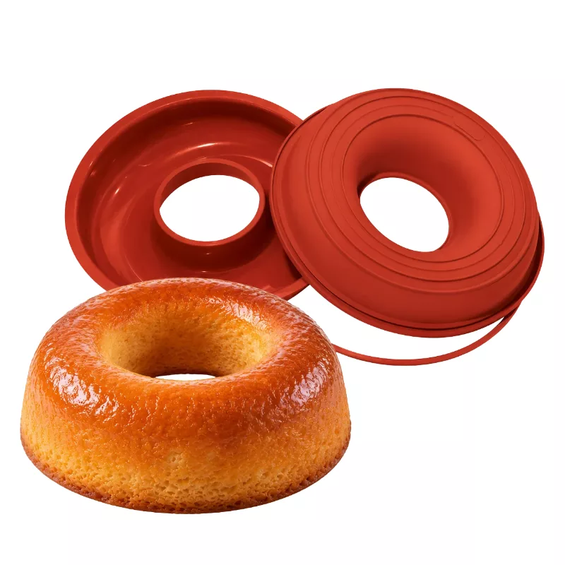 Moule à savarin silicone 24 cm – Uniflex – H 5,5 cm