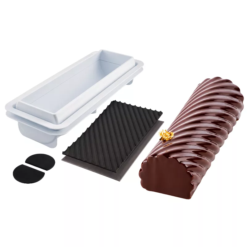 Moule à bûche Spiral Roll 1100 Silikomart 25 cm