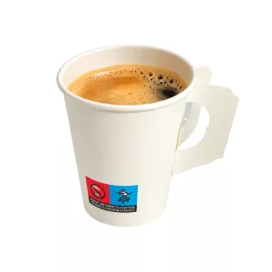 Tasses avec anse en carton 20 cl par 25
