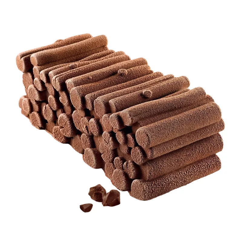 Bûche-Form Woody Silikomart 22 x 9 cm