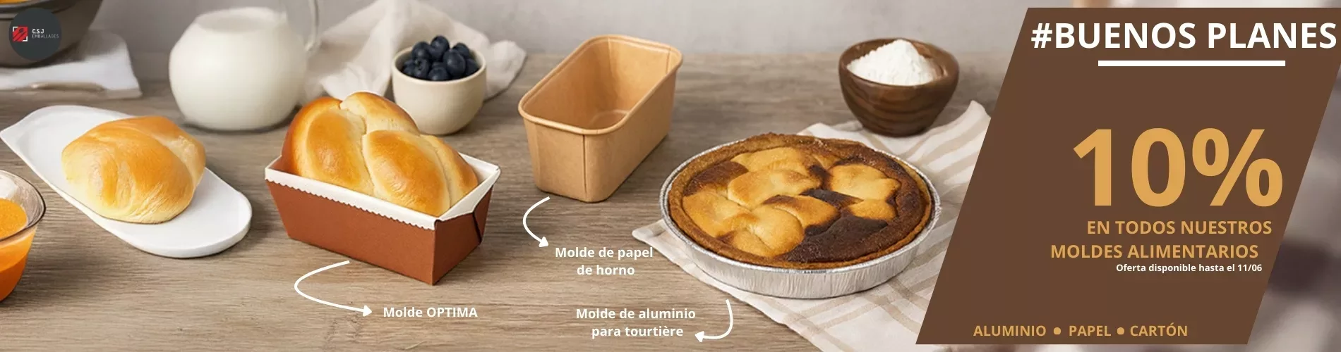 Bannière espagnol moules
